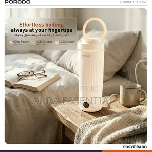 Porodo 600ml Flora Smart Portable Kettle