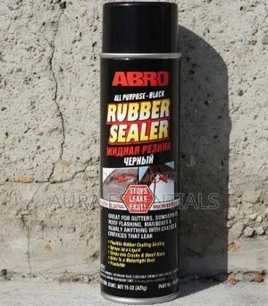 ABRO All-Purpose Black Rubber Sealer