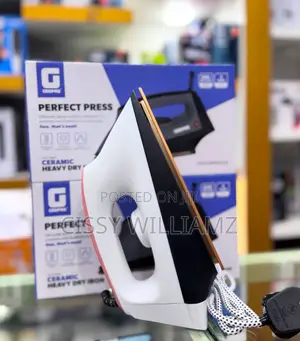 Geepas Heavy Duty Ceramic Flat Iron