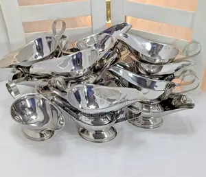 Stainless Steel Gravy Boats.