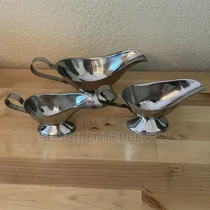 Stainless Steel Gravy Boats.