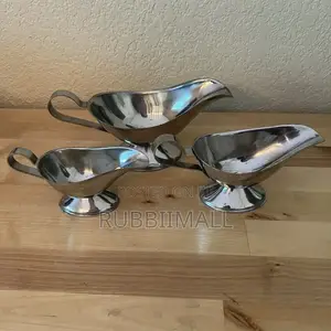 Stainless Steel Gravy Boats.