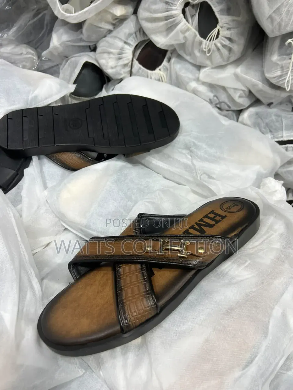 Open Leather Sandles