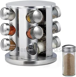Spice Rack / Spice Carousel ~ 12 Jars