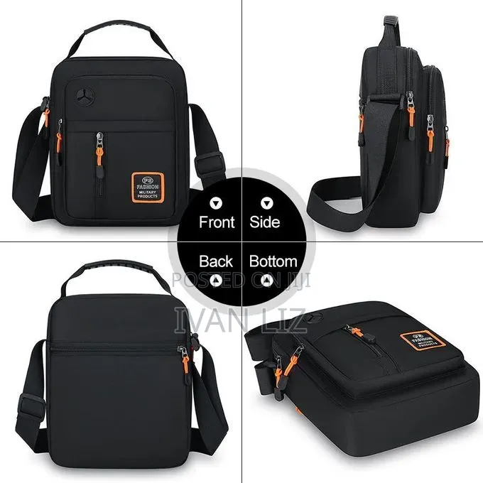 STY Men's Cross-Body Bag and Wallet Set