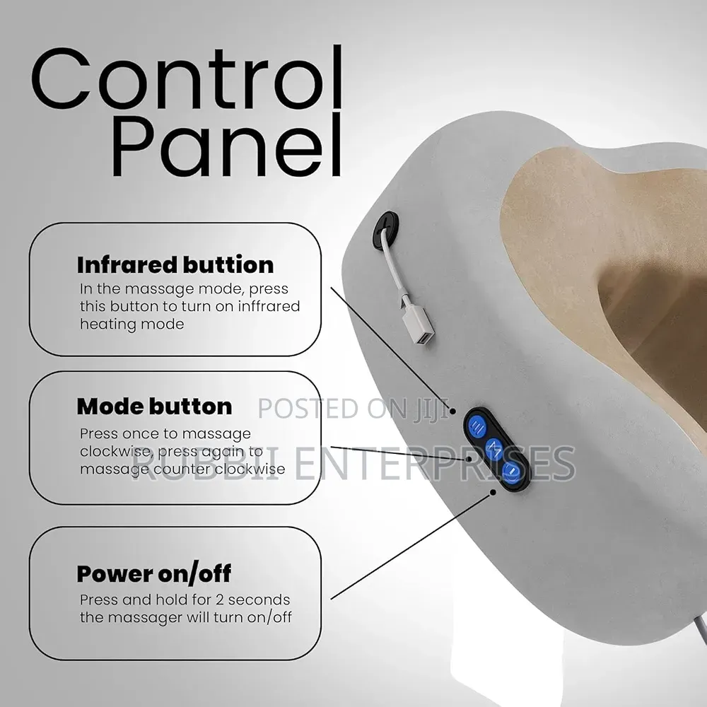 U-Shaped Electric Neck Massager Pillow