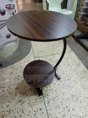 2-Tier C-Shaped Side Table.