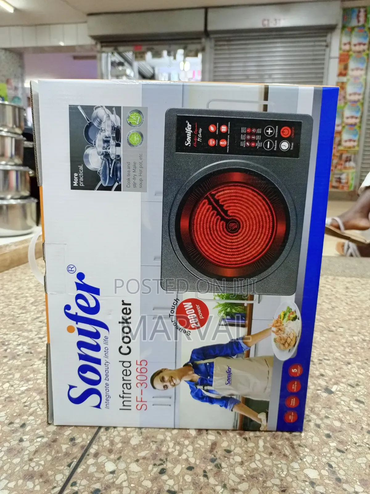 Sonifer SF-3065 2000W Infrared Induction Cooker
