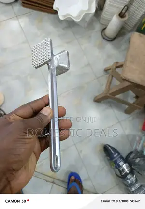 Dual-Sided Aluminum Meat Tenderizer Hammer
