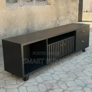 Wooden TV Stand With Shelves | Low TV Table Free Delivery