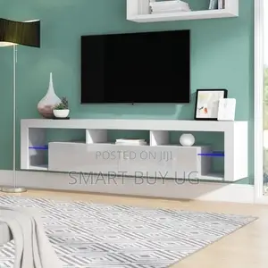Modern TV Stand With LED Light | Low TV Table New Stock