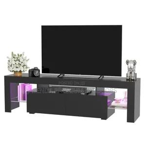 Executive TV Stand With 2 Cabinets | TV Table