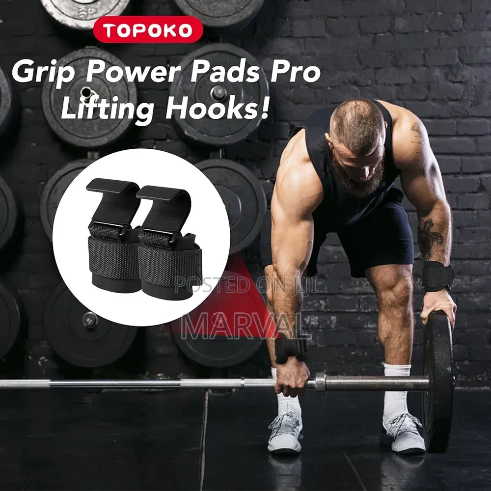 2 PCS Weight Lifting Hooks