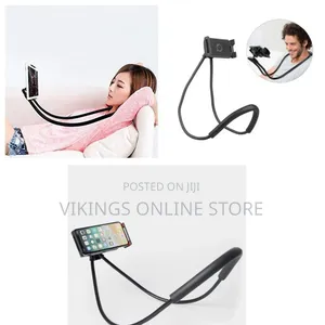 Necklace Cellphone Support - Black