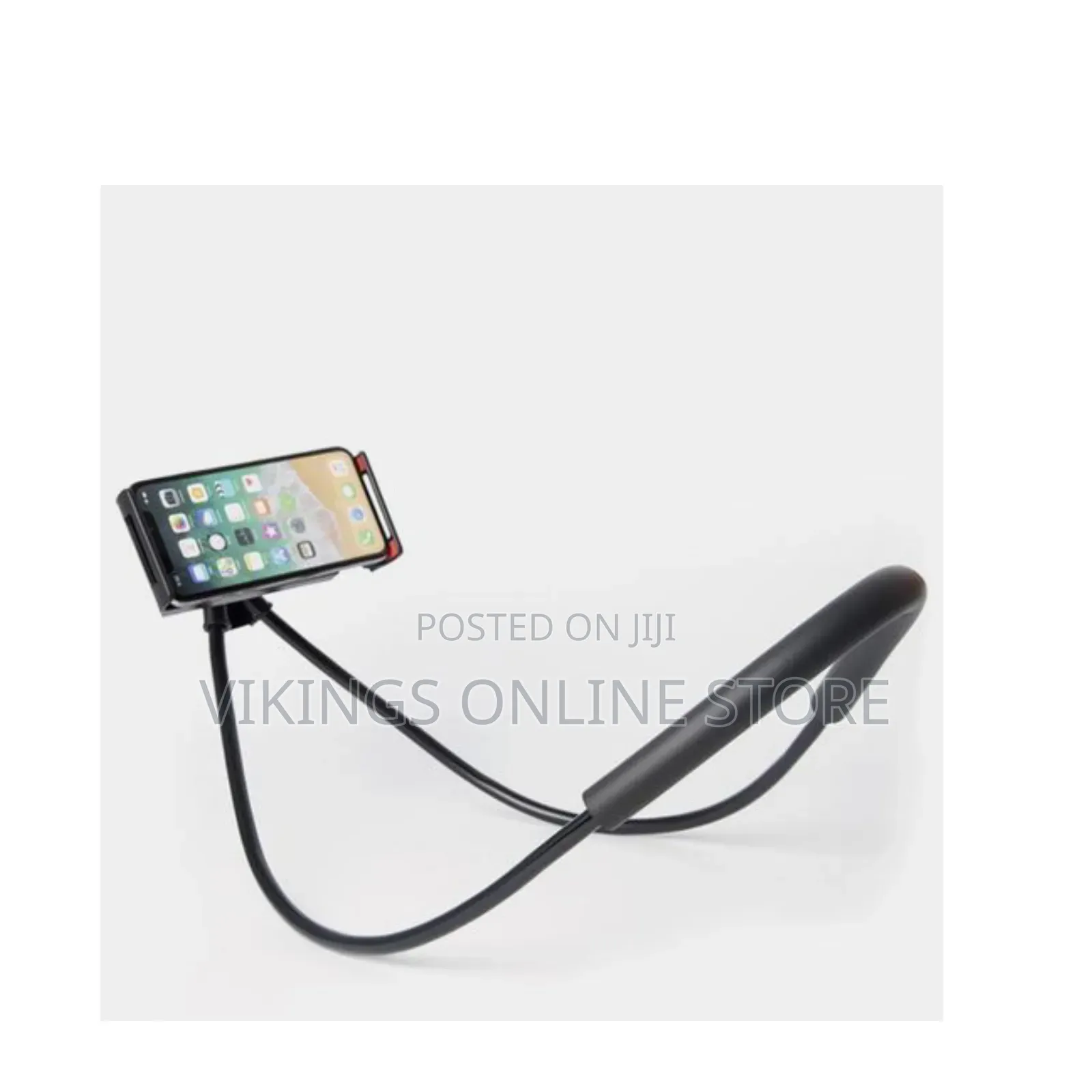 Necklace Cellphone Support - Black