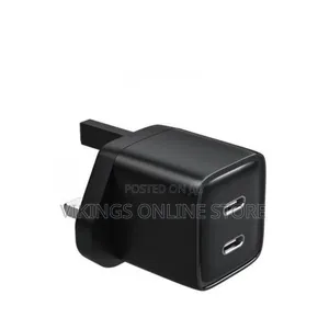 AD-30 Charger Adapter Fast Charging PRO Max Plug Dual Type-C Wall