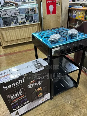 Saachi Convertible 4gas Top Burner With Stand