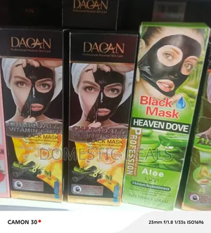 Peel Off Skin Care Charcoal Vitamin C Black Mask