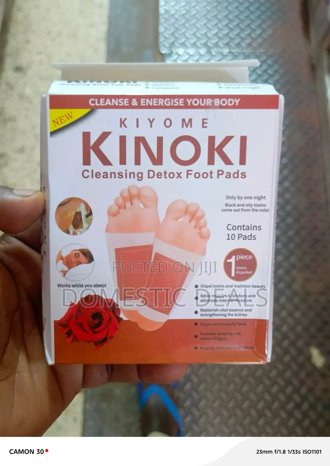 Kinoki Cleansing Detox Foot Pads
