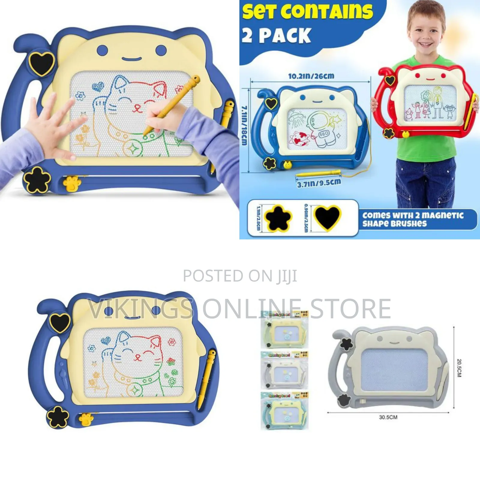 16 X 18.5 Cm Children's Magnetic Painting Board, Magic Board, Drawing