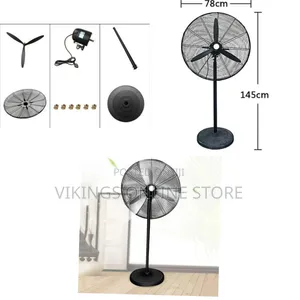 650mm/230w Copper Motor Industrial Electric Fan Factory Stand