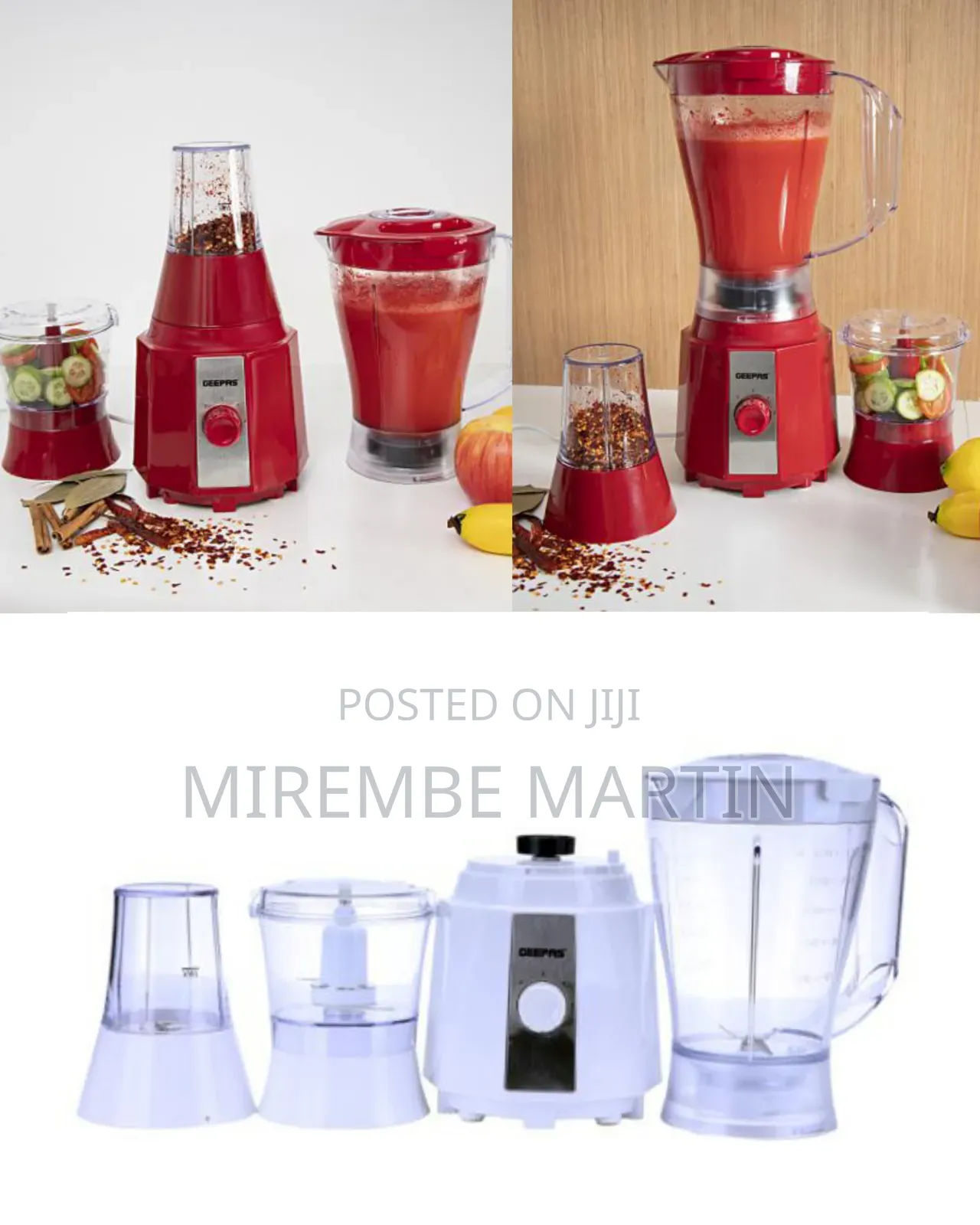 400W 3 in 1 Multi-Functional Blender.