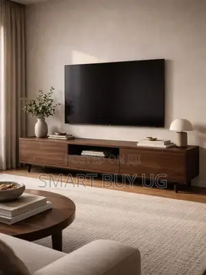 Modern TV Stand With Drawers | Low TV Table Free Ship