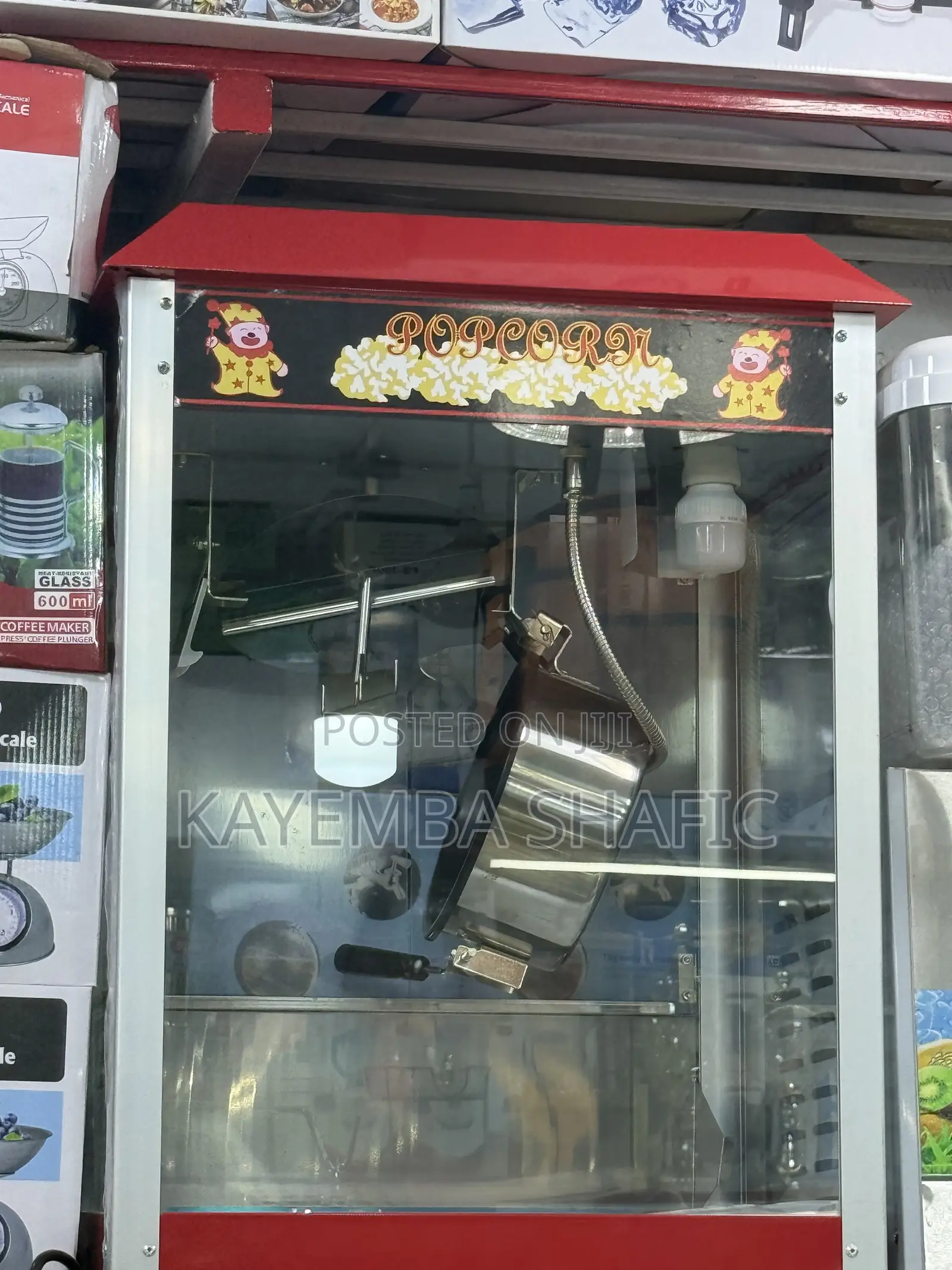 Electro Masters Commercial Popcorn Machine - Multicolor
