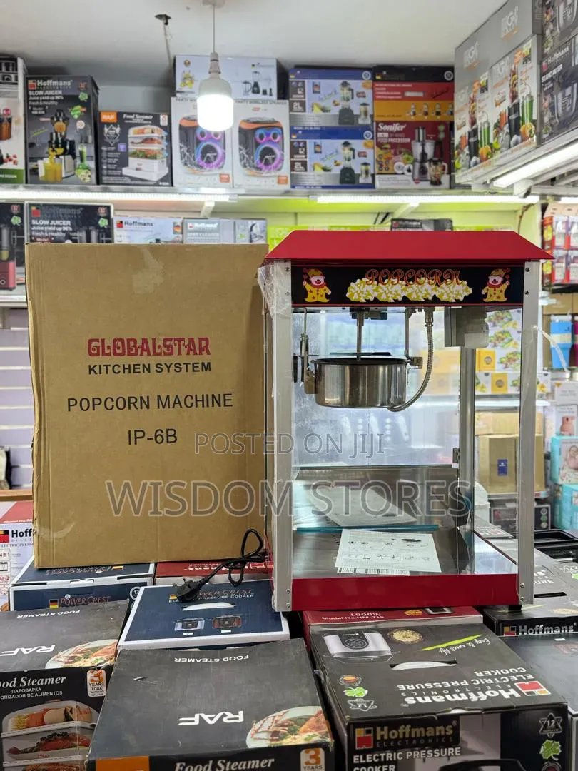 Globalstar Kitchen System Commercial Popcorn Machine (Model IP-6B).