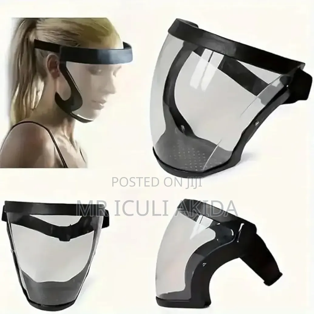 Anti-Fog Full-Face Protectiv Shield Mask WTH Clear Polycarbonate Visor