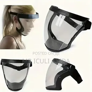 Anti-Fog Full-Face Protectiv Shield Mask WTH Clear Polycarbonate Visor