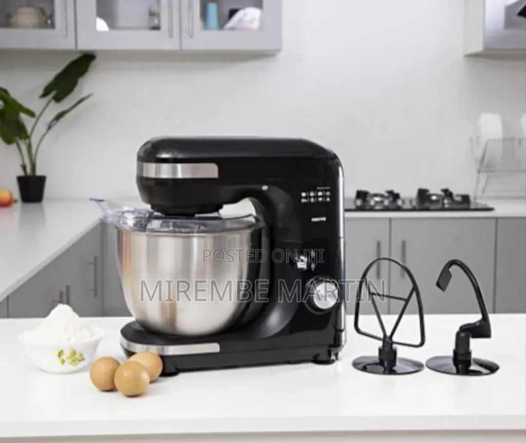 Geepas GSM43013 3 in 1 Stand 600w - 7 Level Speed, 5 Litre Stainless