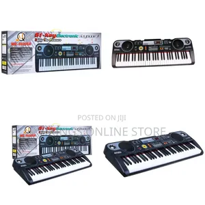HarmonyKeys Professional Step Digital Keyboard, 61 Keys With USB