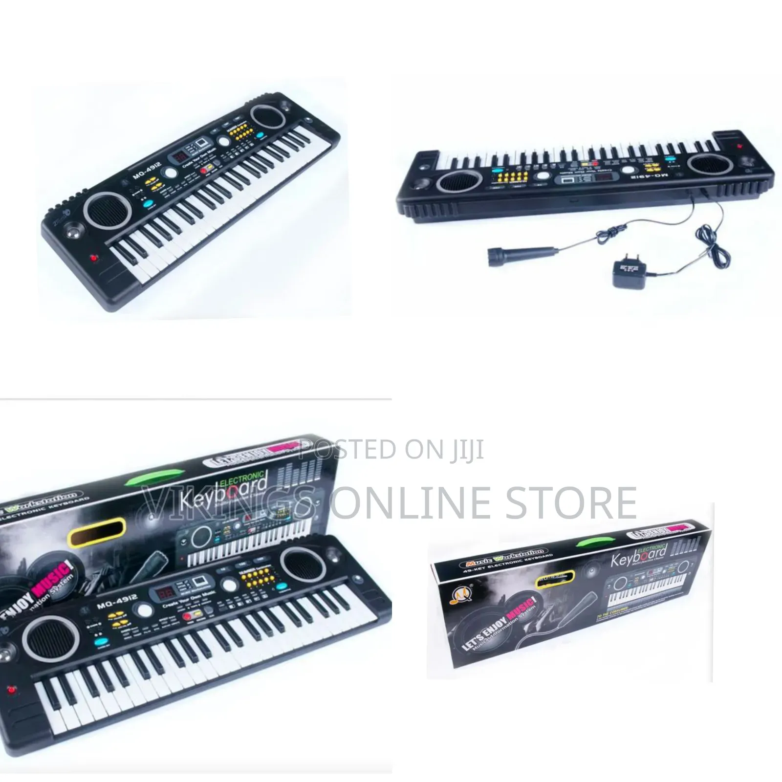 Real Piano Adults Musical Keyboard Instrument 49 Key 5 Percussion