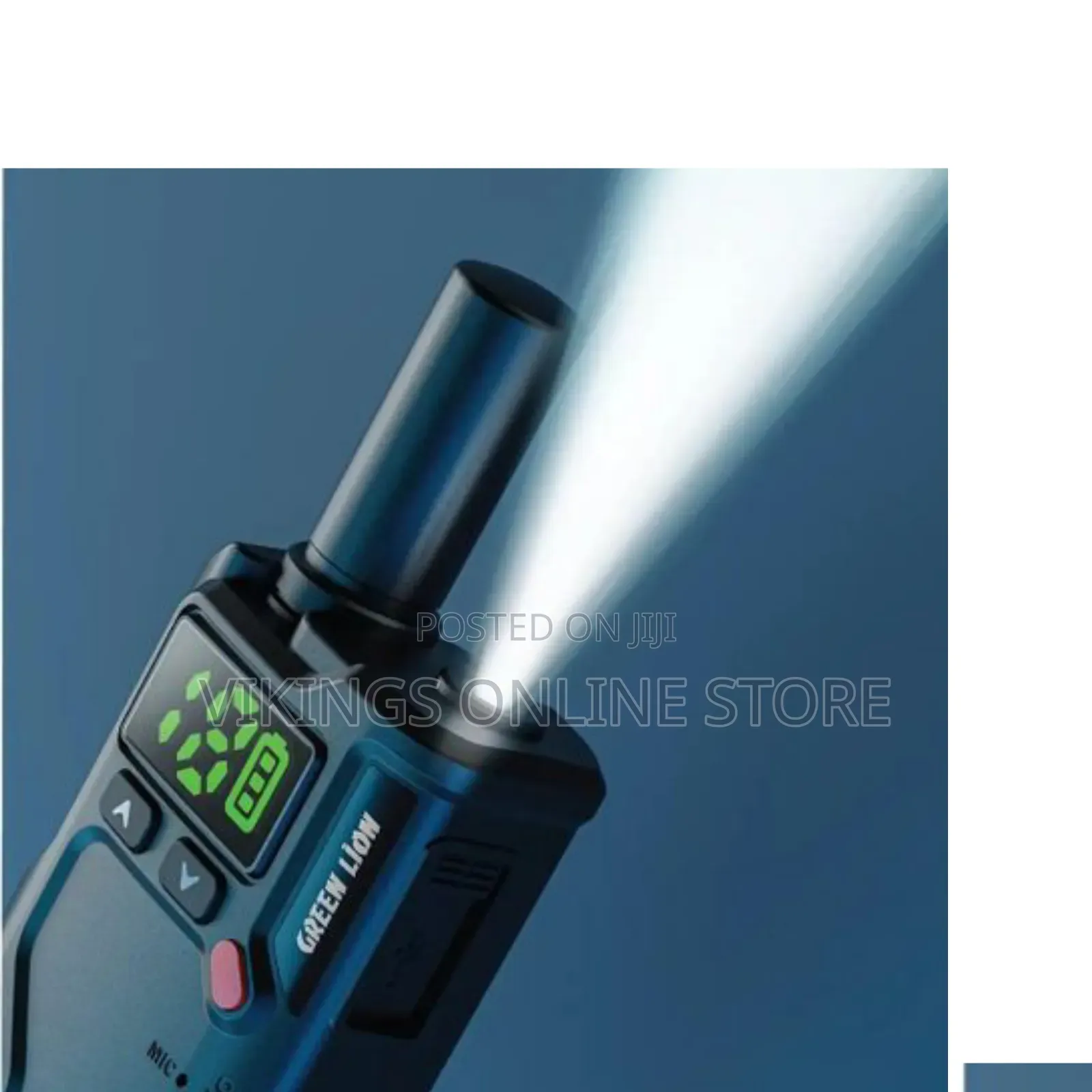 Green Lion 1 Pair of GPX600 Walkie Talkie, 16 Channels, 2500mAh