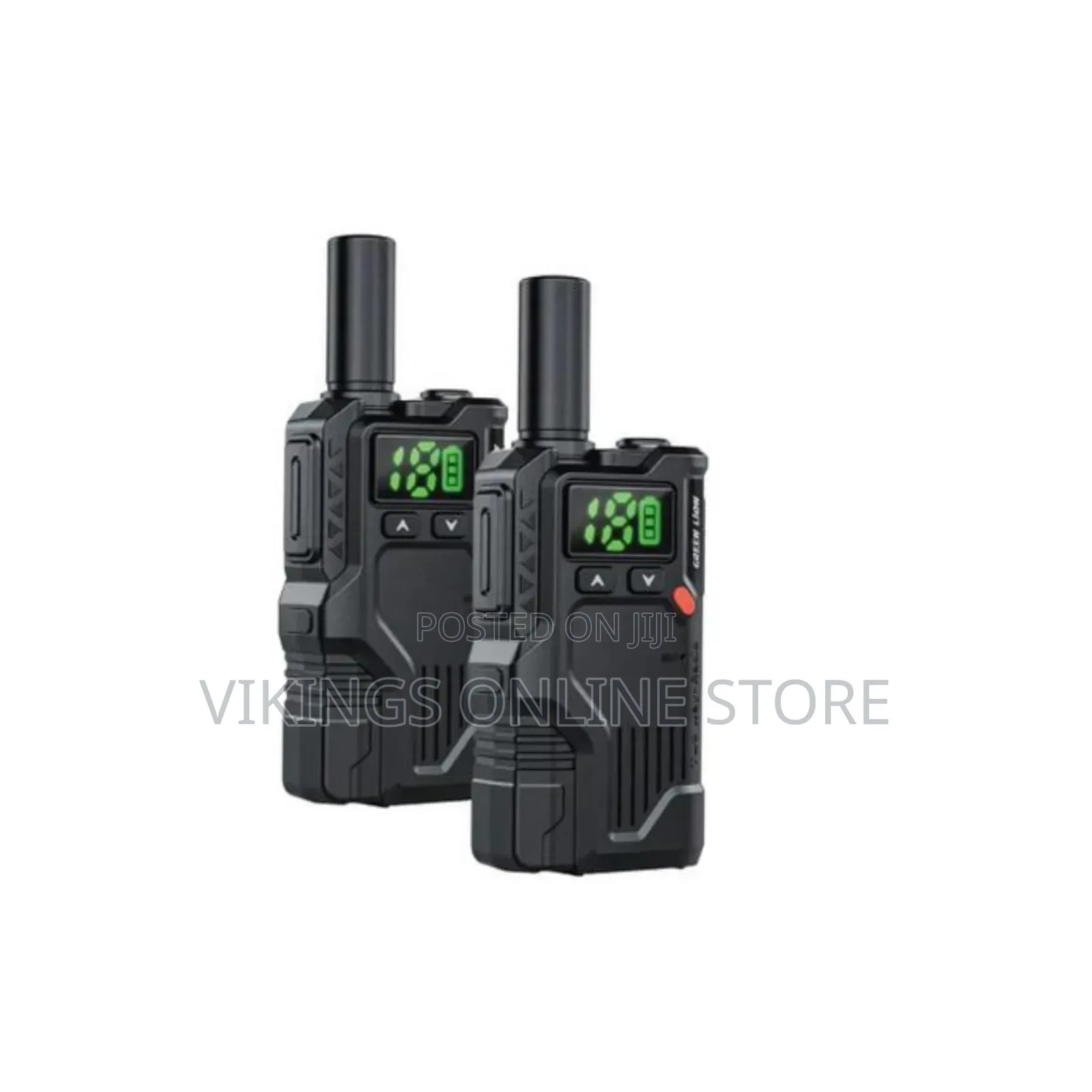 Green Lion 1 Pair of GPX600 Walkie Talkie, 16 Channels, 2500mAh