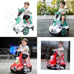 Didida 6V 4A Dual Drive Kids Ride on Car With Automatic Bubble Balance