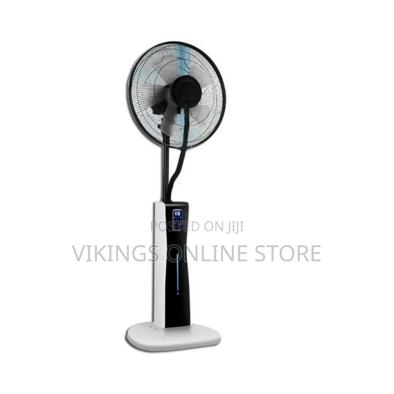 Oscillating Pedestal Spray Fan, Cooling Standing Floor Misting Fan