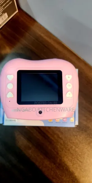 Pink ZK18 Kids' Instant Print Camera.