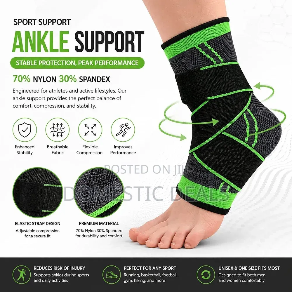 Adjustable Ankle Support Band for Men Women