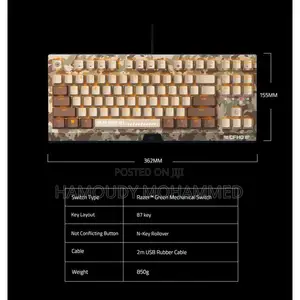 Razer BlackWidow X Tenkeyless CFHD Limited Edition