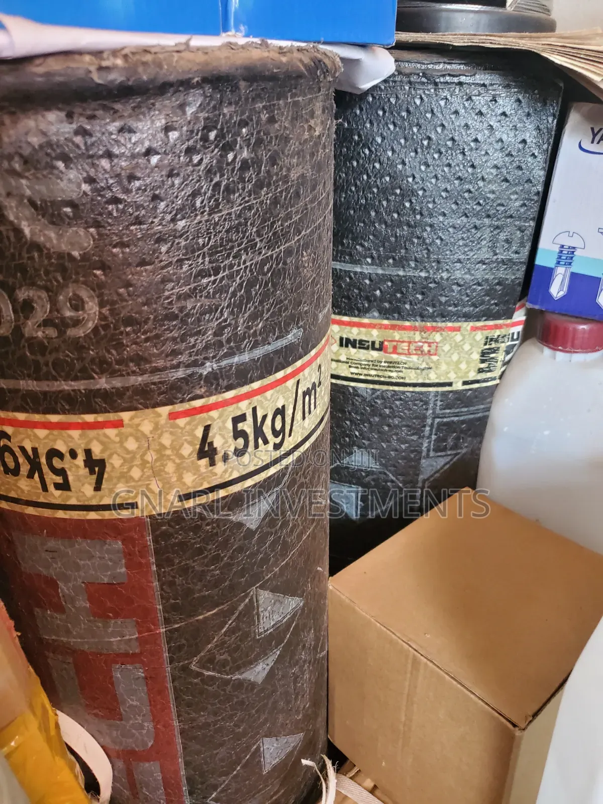 1x10m Insutech APP Bitumen Waterproofing Membrane Roll 4.5kg/M2