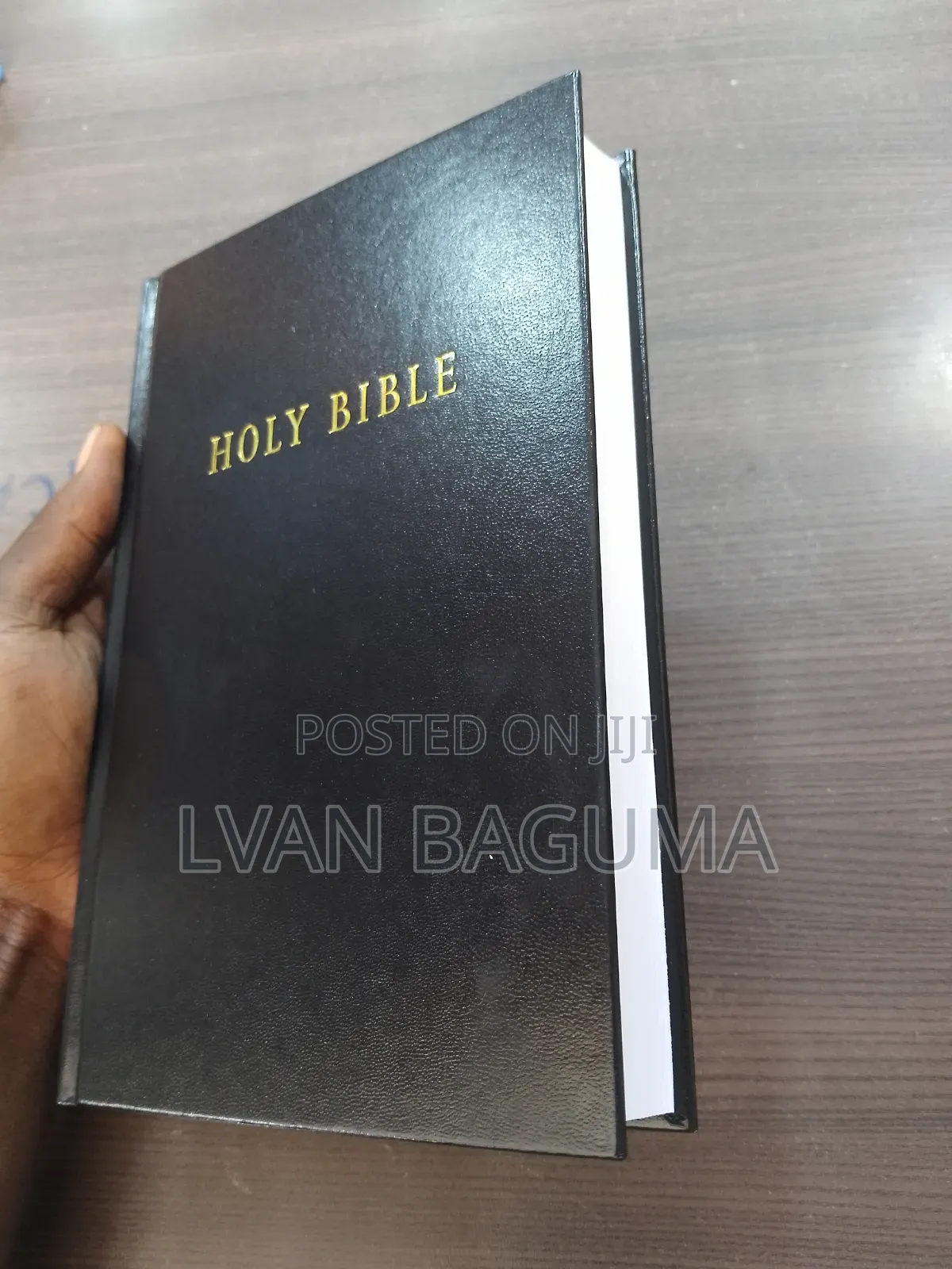 NLT Holy Bible Hard Cover - Black
