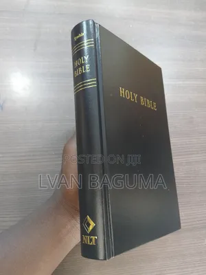 NLT Holy Bible Hard Cover - Black
