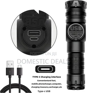 Ultra-Bright Waterproof LED Flashlight