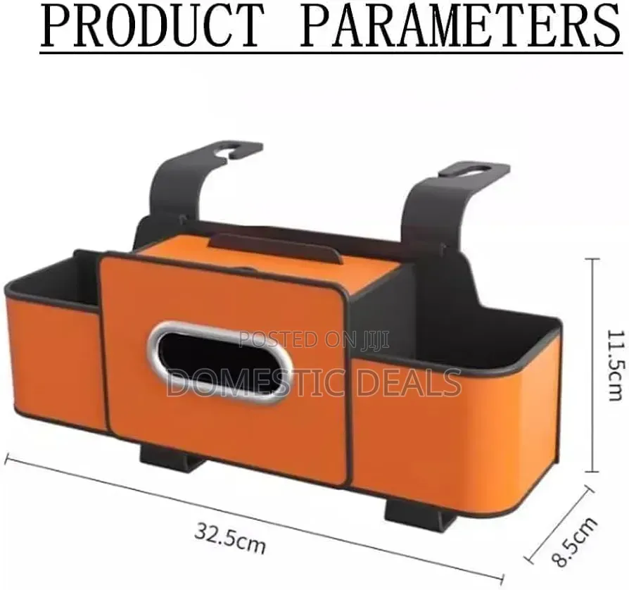 Multi-Functional Car Seat Back Storage Rack