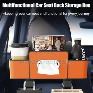 Multi-Functional Car Seat Back Storage Rack