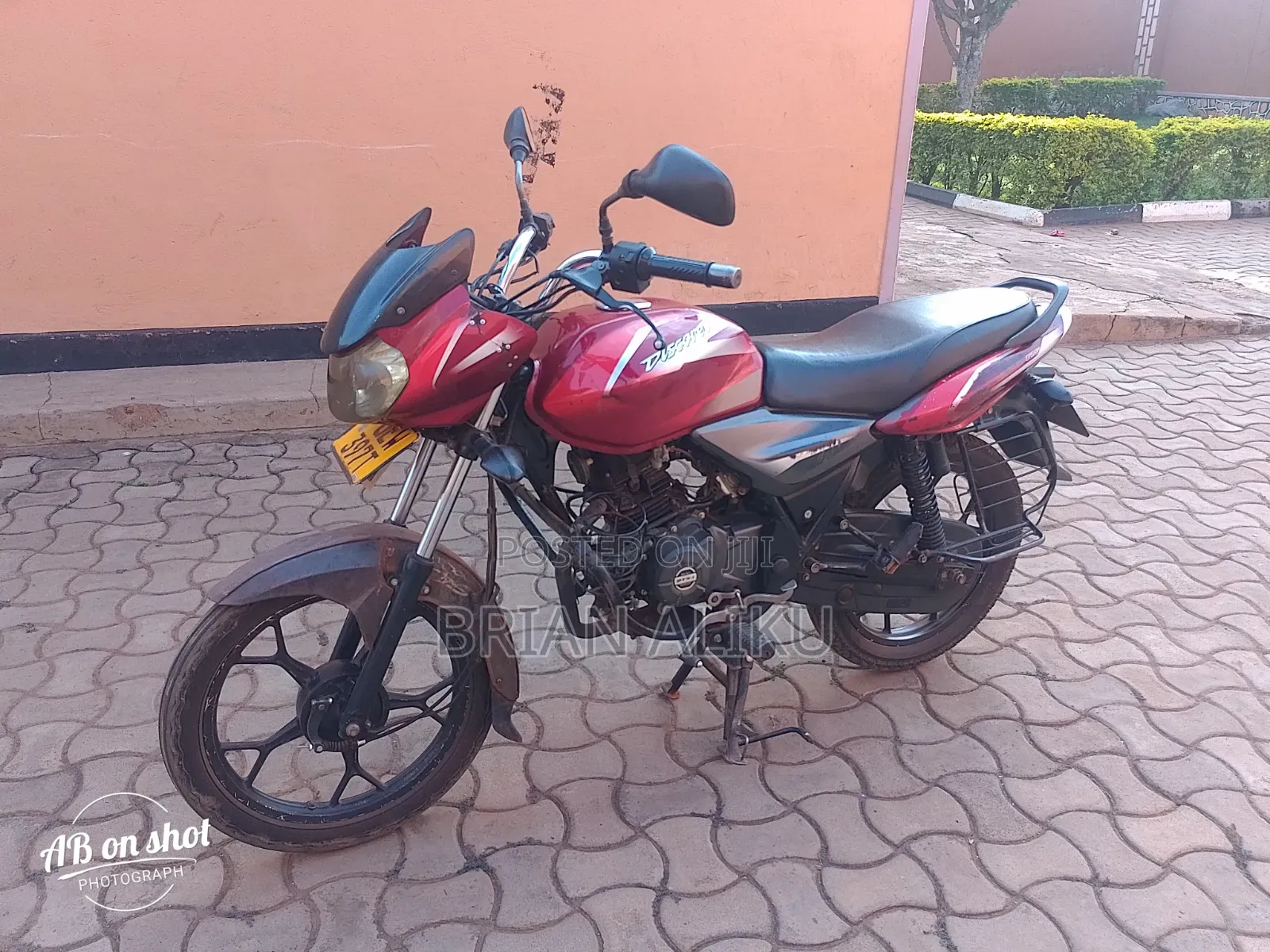 Bajaj Discover 125 2014 Red