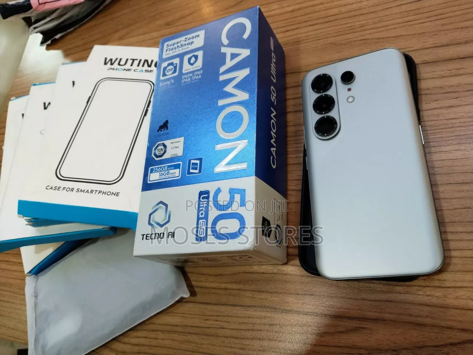 New Tecno Camon 50 Ultra 256 GB Silver