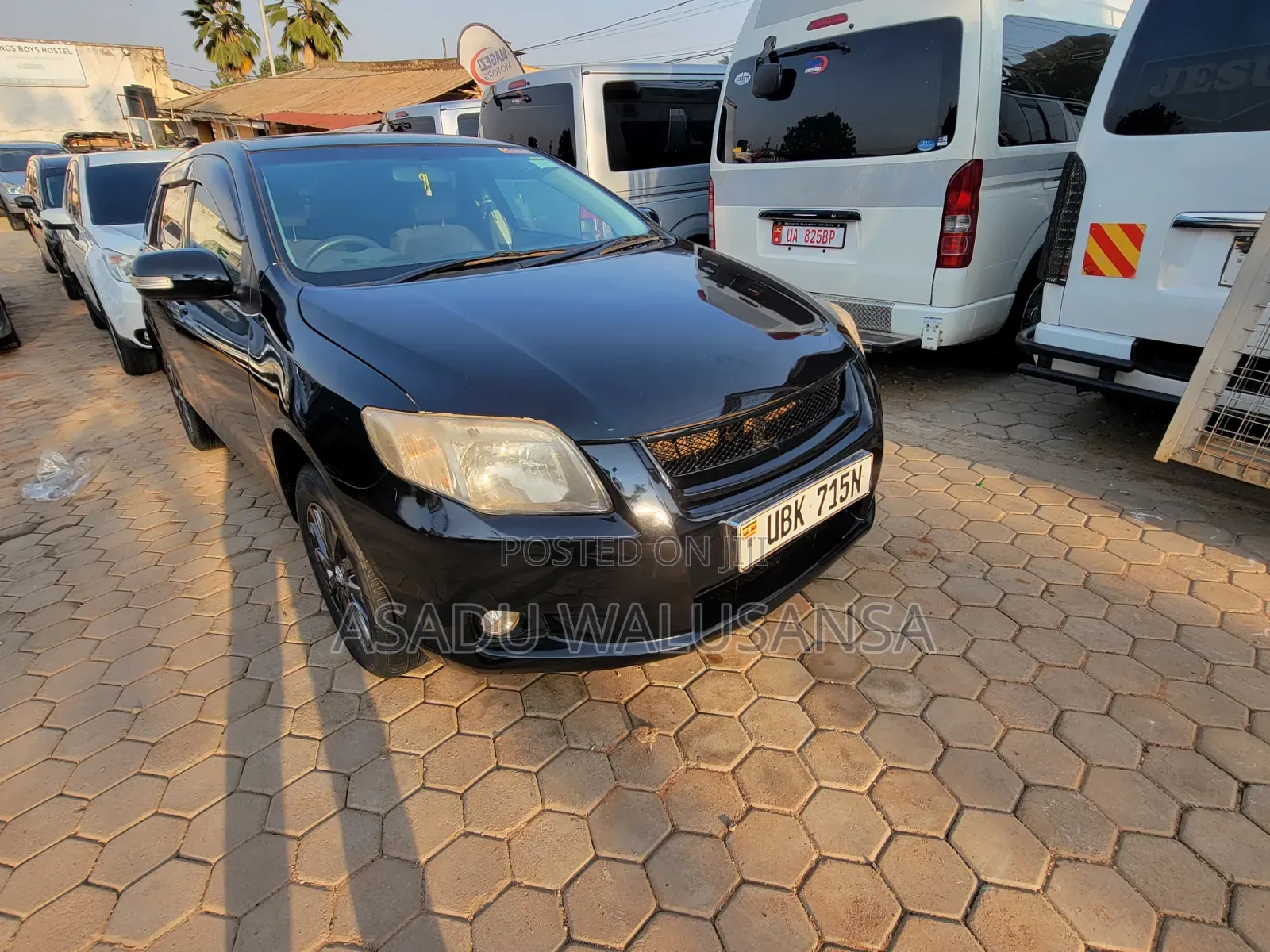Toyota Corolla Fielder 2008 Black